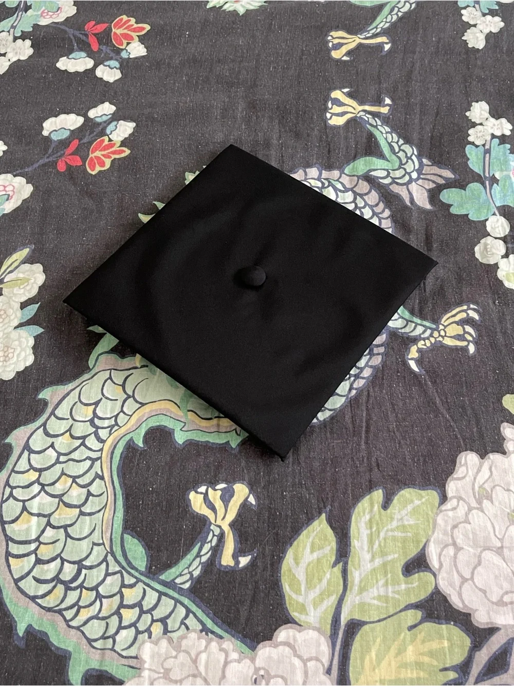 Black Graduation Cap - Picture 2 of 3